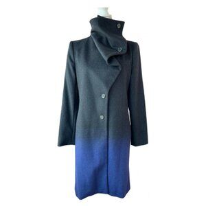 Alexander McQ ombre wool long line coat - never worn